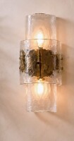 Mercer41 Aeronwen 2-Light 14.2"H Flush Mounted Sconce $299