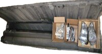 Lot of Automotive Accessories includes TruXedo Truck Bed Cover for Chevy/GMC 6.5 ft Tonneau Cover $525.99/ Toyota Camry Fog Lights New in box $89/ Chevy/GMC Tailgate Cover With Tailgate Cap Asst $89