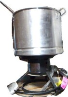 130 qt Aluminum Pot with Steam Plate Laddle and Propane Burner $159