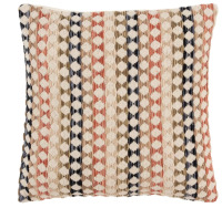 Rizzy Home Woven 20"x20" Geometric Multi Striped Throw Pillow Cover: Woven, Pet Friendly, Hidden Zipper / Saro Lifestyle 20"x20" Shimmering Metallic Design Down Filled Throw Pillow Gold New Assorted $89