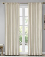 510 Design Colt Room Darkening Poly Velvet Rod Pocket/Back Tab Curtain Panel Pair, 52" x 84" $99