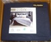 Ink+Ivy 3pc Full/Queen Mila Cotton Duvet Cover Set with Chenille Tufting Navy - Botanical Pattern, OEKO-TEX Certified New In Box $299 - 2