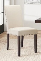 Andover Mills&trade; Bontrager 20'' H Linen Dining Chair - Upholstered Parsons Side Chair New In Box $399