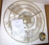 Mercer41 Ladaniel 6-Light Dimmable Gold Chandelier with White Round Shells New In Box $699 - 2