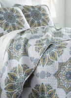 SouthShore Fine Linens Premium Collection Three Piece Quilt Set, Full/Queen New In Box $199