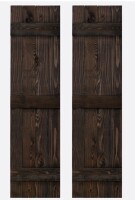 Dogberry Collections 14'' Board & Batten Shutters (Set of 2), 42" H, New In Box $299