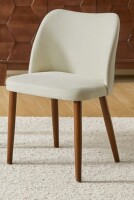 George Oliver Kanalu Modern Dining Chair with Solid Wood Legs Similar to Picture New In Box $299