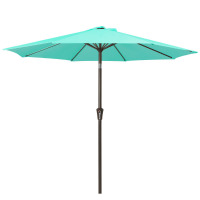 Arlmont & Co. Outdoor 9 Ft Patio Market Umbrella with Tilt & Crank New In Box $299