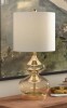 Wade Logan Ayube Ellipse Curved Gourd Glass Table Lamp New In Box $299