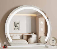 Latitude Run&reg; Lighted Makeup Mirror, Hollywood Vanity Mirror with Lights, 26" x 32" New In Box $299