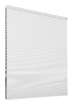 Joydeco Cellular Shades Cordless, 35 Inch Wide Blackout Cellular Blinds for Windows, Waterproof Honeycomb Blinds White Window Coverings for Bedroom, Living Room, Office, Kitchen (35" W x 64" H) / Symple Stuff Haverstraw Blackout Vinyl Roller Shade, 36" x 