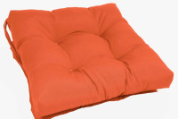 Latitude Run&reg; 16-Inch Solid Twill Square Tufted Chair Cushion New $79
