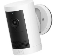 Ring - Outdoor Cam Plus, Battery, Wide-Angle 2K Video, Low-Light Sight for full-color night vision, Mount-anywhere versatility - White $199