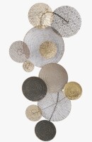 Lark Manor&trade; 36" Traditional Abstract Wall Decor on Metal Similar to Picture New In Box $299