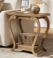 Tribesigns 2-Tier End Table, Narrow Accent Side Table with with Storage Shelves New In Box $199