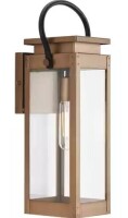 Progress Union Square 1 Light 19.37 inch Antique Copper Wall Lantern, Design Series New In Box $299