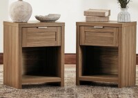 Gracie Oaks Allenside 1 - Drawer Nightstand (Set of 2) New In Box $399