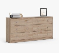 Wade Loagn Clanton 56.34'' W 6 - Drawer Dresser $299