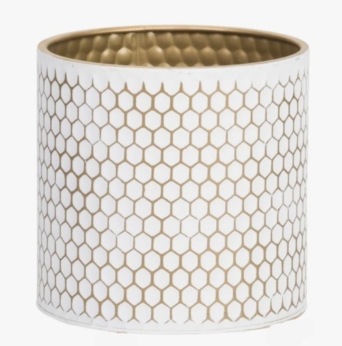 Mercer41 12 inch Ciarna Metal Planter New In Box $79