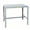 LITTLE GIANT Work Table: Fixed Ht, Steel, 36 in x 24 in, 2,000 lb Overall Load Capacity, Steel New $499