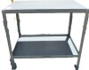 LITTLE GIANT Work Table: Fixed Ht, Steel, 36 in x 24 in, 2,000 lb Overall Load Capacity, Steel New $499 - 2