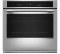 KitchenAid - 30 inch Built-In Single Electric Wall Oven with No Preheat Air Fry Mode - Stainless Steel New Floor Model $2999