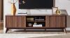 Gracie Oaks Mid Century Fluted Media Console, Fits TVs up to 75" with Large Storage Space Similar to Picture $499