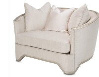 AICO London Place Chair & A Half in Light Champagne N9004838-CHPGN-124 New in Box $1699