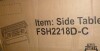 Latitude Run 46'' Solid Wood Sideboard Console Table with 2 Drawers and Cabinets and Bottom Shelf in Brown New in Box $699 - 2