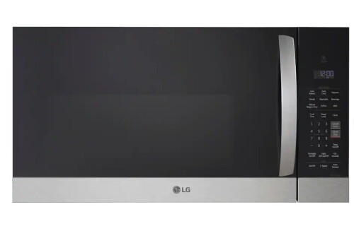 LG - 1.7 Cu. Ft. Over-The-Range Microwave with Sensor Cook and EasyClean - Stainless Steel New $499