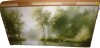 Idea4wall Serene River and Forest Scene Large Framed Canvas Print Wall Art - Tranquil Nature Decor Ne win Box $399 - 2