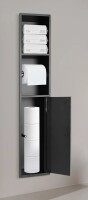 YaoTown 32.28" Modern Minimalist In-Wall Recessed Toilet Paper Tissue Roll Holder TA123 New In Box $299