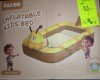 CoziBB Inflatable Toddler Travel Bed, Portable Travel Bed with Flocked Mattress, Built-in Pillow & Carry Bag, 4 Side Safety Bumpers for Toddlers-Cute Bee $99 - 2