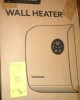 VAGKRI ElectricWall Heater, 2S 1500W Fast Heating Space Heater, Energy Efficient Heater Panel Wall With 3 Fan Speeds, Thermostat, Remote, UL Certified, 12H Timer, Silver, 13.7''(VA-WH01 Wall Heater) New In Box $299 - 2