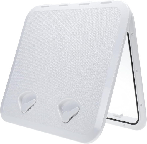 Amarine Made 20" x 18" Access Hatch & LID Marine Caravan RV -White (460mm x 510mm) New In Box $299
