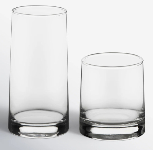 Libbey Cabos 16-Piece Tumbler and Rocks Glass Set New In Box $89