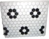 WS Tiles Perfection 1&ldquo; x 1" Porcelain Honeycomb Mosaic Wall & Floor Tile, 1 sq ft. New - 2