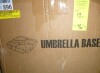 Arlmont & Co. Learoy Heavy-Duty Patio Umbrella Base Plastic Free Standing Umbrella Base New In Box $199 - 2