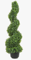 Primrue Artificial Boxwood Topiary in Pot New In Box $199