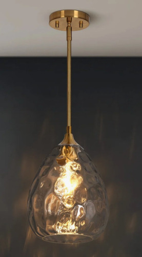 Mercer41 Teandrea 1-Light 7.8" W Dimmable Pendant with Adjustable Length New In Box $299