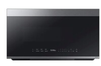 Samsung - Bespoke 2.1 Cu. Ft. Over-the-Range Microwave with Sensor Cooking and Auto Dimming Glass Touch Controls - Stainless Steel New $699