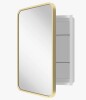Ebern Designs Anaahat Framed Medicine Cabinet Mirror Adjustable New in Box $299