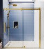 Glassic 44" - 48" W x 75&rdquo; H Frameless Single Sliding Glass Shower Doors | 3/8&rdquo; Thickened Clear Tempered Glass | Leak-Proof | Durable Stainless-Steel Hardware | Adjustment Uneven Walls GA-SI4875SB1 New Shelf Pull $1599