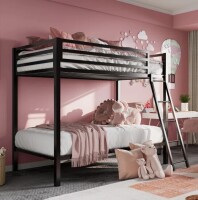 Viv + Rae Koffler Kids Bunk Metal Bed Frame in Black New in Box $799