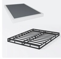 Ebern Designs 5 Inch Box Spring Low Profile Metal Frame Heavy Duty Easy Assembly Queen Size New in Box $299