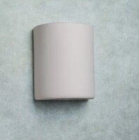 Ivy Bronx Charny Ceramic Outdoor Wall Light, LED Bulb Included New In Box $199