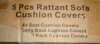 Latitude Run&reg; 9 Pcs Outdoor Cushion Slipcovers All-Weather Patio Cushion Covers For Outdoor Furniture, Covers Only New In Box $299 - 3