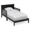 Delta Children Collins Wood Toddler Bed, Greenguard Gold Certified, Midnight Grey New Open Box $199