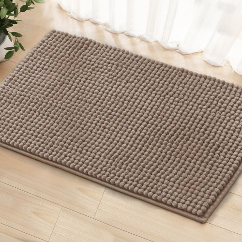Wade Logan&reg; Azriah Luxury Chenille Super Soft Absorbent Polyester Rectangle Non-Slip Bath Rug, 20" x 30" New