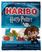 Haribo HARRY POTTER Ron & Scabbers Gummi Candy Gummy Limited Edition 4 oz / Jolly Rancher Very Berry Flavored Candy Gummies, 3.4 oz / Assorted
